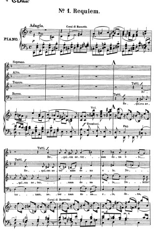 Cover of Mozart's Requiem