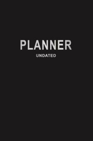 Cover of Planner Undated