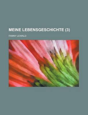 Book cover for Meine Lebensgeschichte (3 )