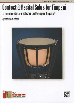 Cover of Contest & Recital Solos for Timpani