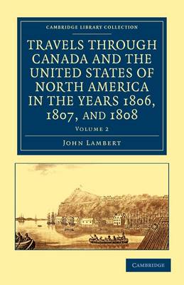 Cover of Travels through Canada and the United States of North America in the Years 1806, 1807, and 1808