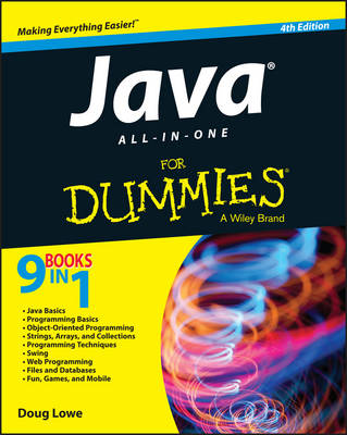 Book cover for Java All-in-One For Dummies