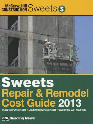 Cover of Sweets Repair and Remodel Cost Guide 2013