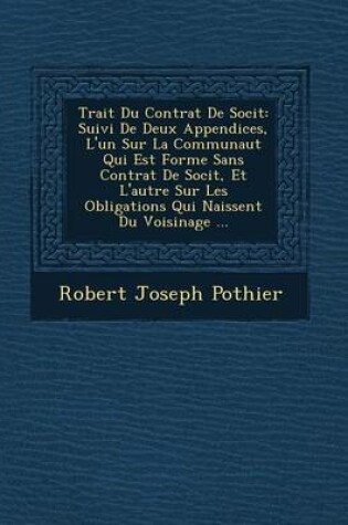 Cover of Trait Du Contrat de Soci T
