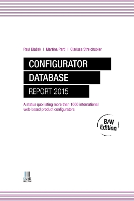 Book cover for Configurator Database Report 2015 B/W Edition