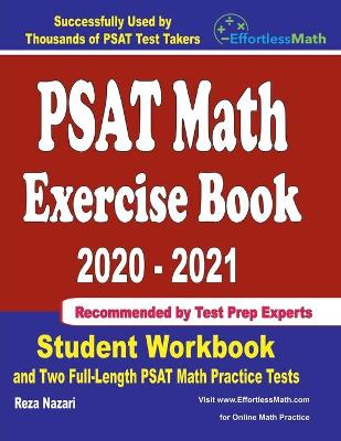 Book cover for PSAT Math Exercise Book 2020-2021