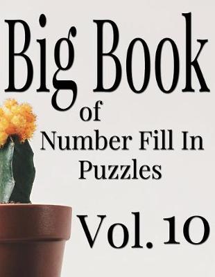 Cover of Big Book of Number Fill In Puzzles Vol. 10