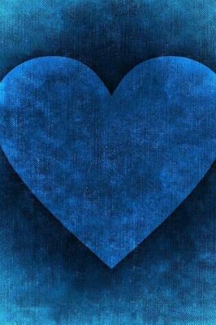 Cover of Jumbo Oversized Heart Art on Blue