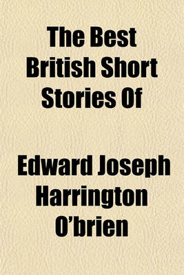 Book cover for The Best British Short Stories of (Volume 1925)