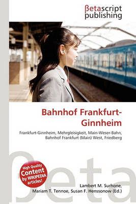 Cover of Bahnhof Frankfurt-Ginnheim