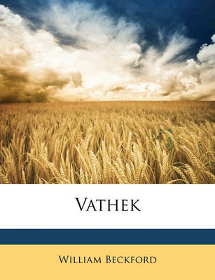 Book cover for Vathek
