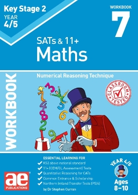 Book cover for KS2 Maths Year 4/5 Workbook 7