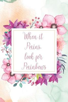 Book cover for When it Rains, look for Rainbows