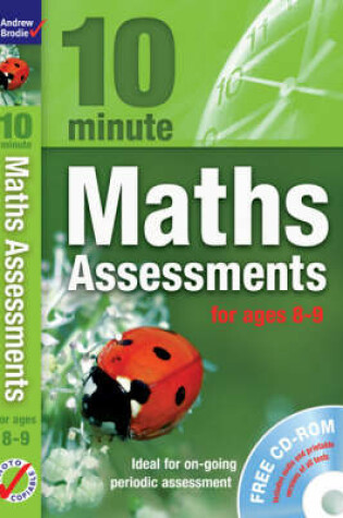 Cover of Ten Minute Maths Assessments ages 8-9 (plus CD-ROM)