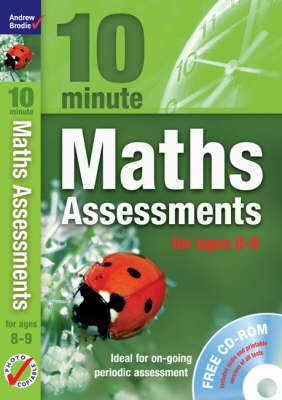 Cover of Ten Minute Maths Assessments ages 8-9 (plus CD-ROM)
