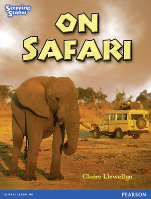Book cover for Stepping Stones: On Safari - BLUE LEVEL