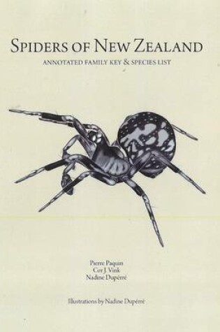 Cover of Spiders of New Zealand