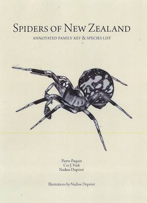 Book cover for Spiders of New Zealand