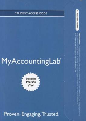 Book cover for NEW MyLab Accounting with Pearson eText -- Access Card -- for Prentice Hall's Federal Taxation 2013 Corporations, Partnerships, Estates & Trusts