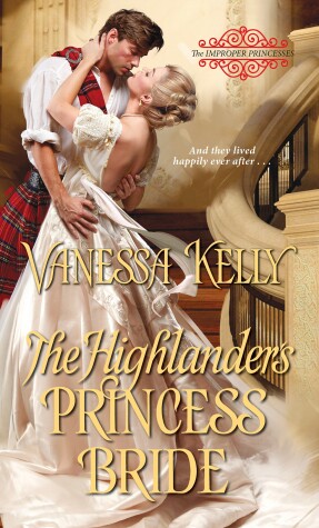 Book cover for The Highlander's Princess Bride