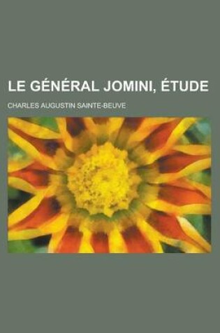 Cover of Le General Jomini, Etude