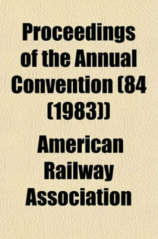 Cover of Proceedings of the Annual Convention (84 (1983))