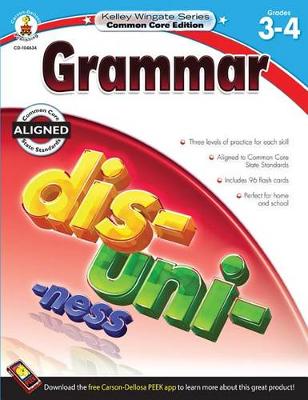 Book cover for Grammar, Grades 3-4