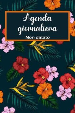 Cover of Planner giornaliero 2022.