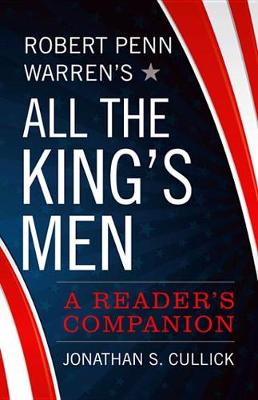 Book cover for Robert Penn Warren's All the King's Men