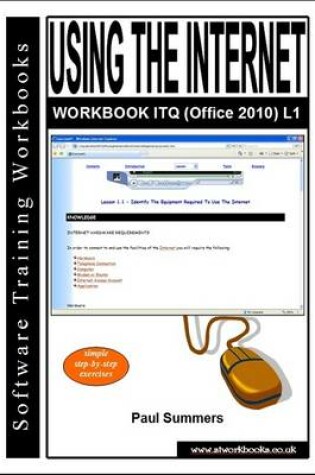 Cover of Using the Internet Workbook Itq (Office 2010) L1