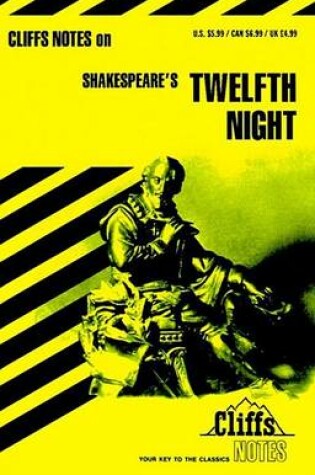 Cover of Cliffsnotes on Shakespeare's Twelfth Night