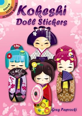 Book cover for Kokeshi Doll Stickers