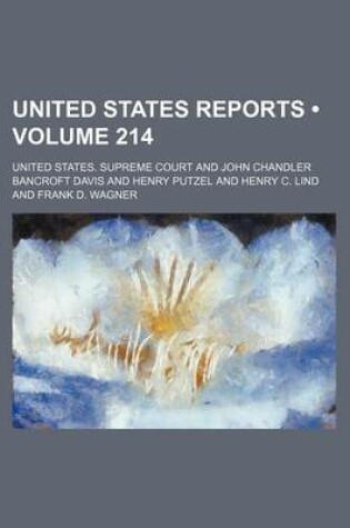 Cover of United States Reports (Volume 214)