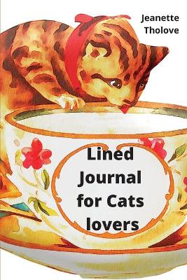 Book cover for Lined Journal for Cats lovers