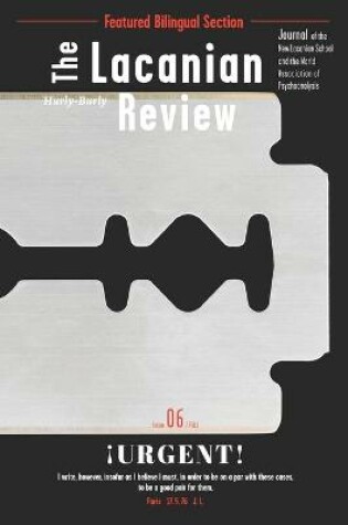 Cover of The Lacanian Review 6