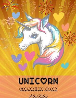 Book cover for Unicorn Coloring Book For Kids