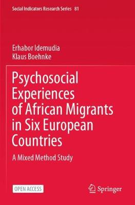 Cover of Psychosocial Experiences of African Migrants in Six European Countries