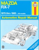 Cover of Mazda RX7 All Models 1979-85 Owner's Workshop Manual