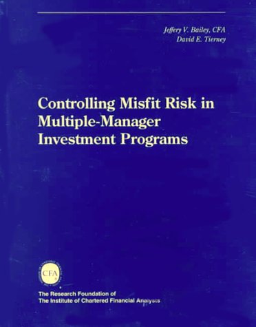 Book cover for Controlling Misfit Risk in Multiple-Manager Investment Programs