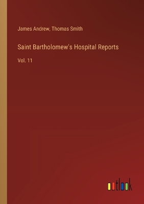 Book cover for Saint Bartholomew's Hospital Reports