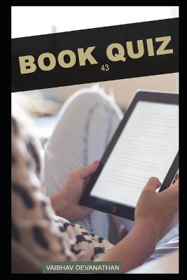 Book cover for Book Quiz - 43