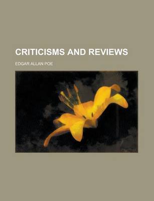 Book cover for Criticisms and Reviews