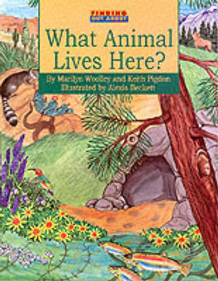 Book cover for What Animals Live Here?