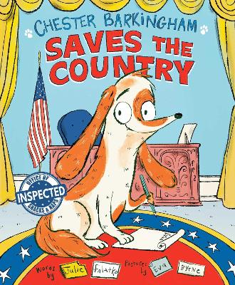 Book cover for Chester Barkingham Saves the Country
