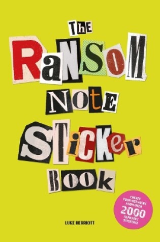 Cover of The Ransom Note Sticker Book