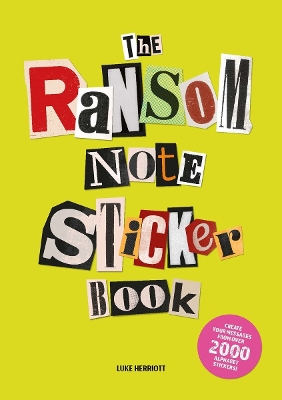 Book cover for The Ransom Note Sticker Book