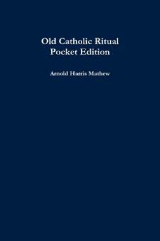 Cover of Old Catholic Ritual Pocket Edition