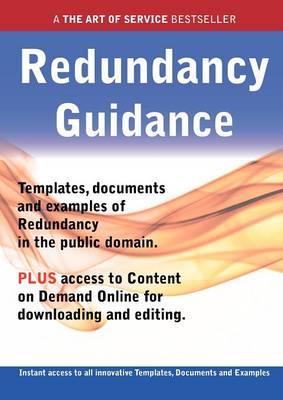 Book cover for Redundancy Guidance - Real World Application, Templates, Documents, and Examples of the Use of Redundancy in the Public Domain. Plus Free Access to Me