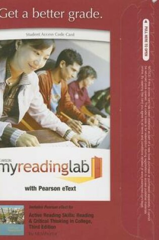 Cover of MyLab Reading with Pearson eText -- Standalone Access Code -- for Active Reading Skills