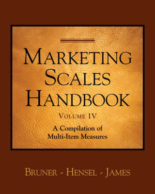 Book cover for Marketing Scales IV